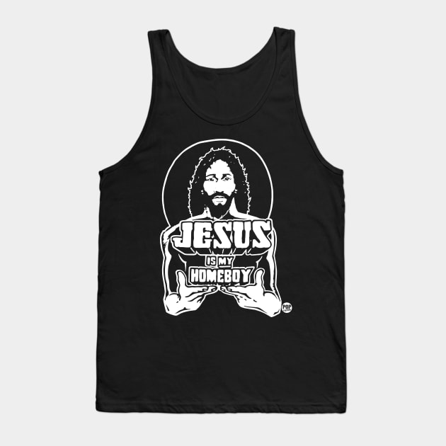 jesus homeboy Tank Top by toddgoldmanart